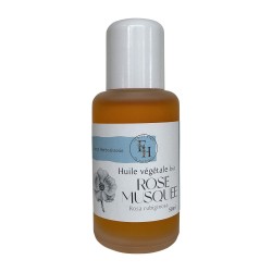 Huile végétale de ROSE MUSQUEE rosa rubiginosa BIO - 50ml - France-Herboristerie