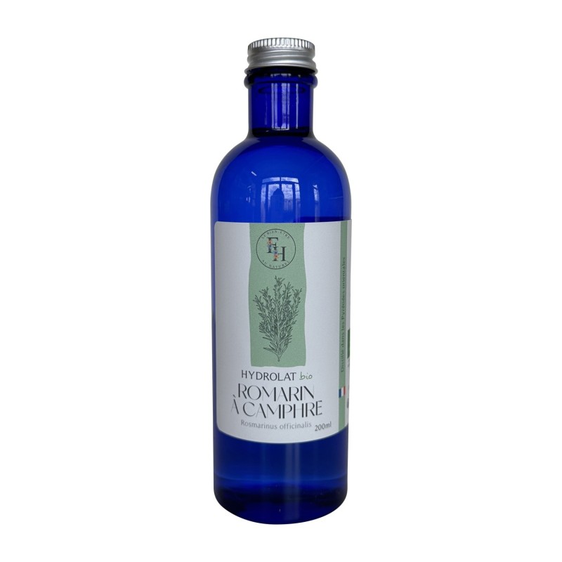 Hydrolat de ROMARIN à CAMPHRE BIO Rosmarinus Officinalis - 200ml - France-Herboristerie