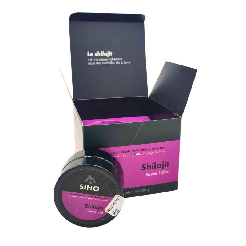 resine de shilajit pure 30 grammes siho