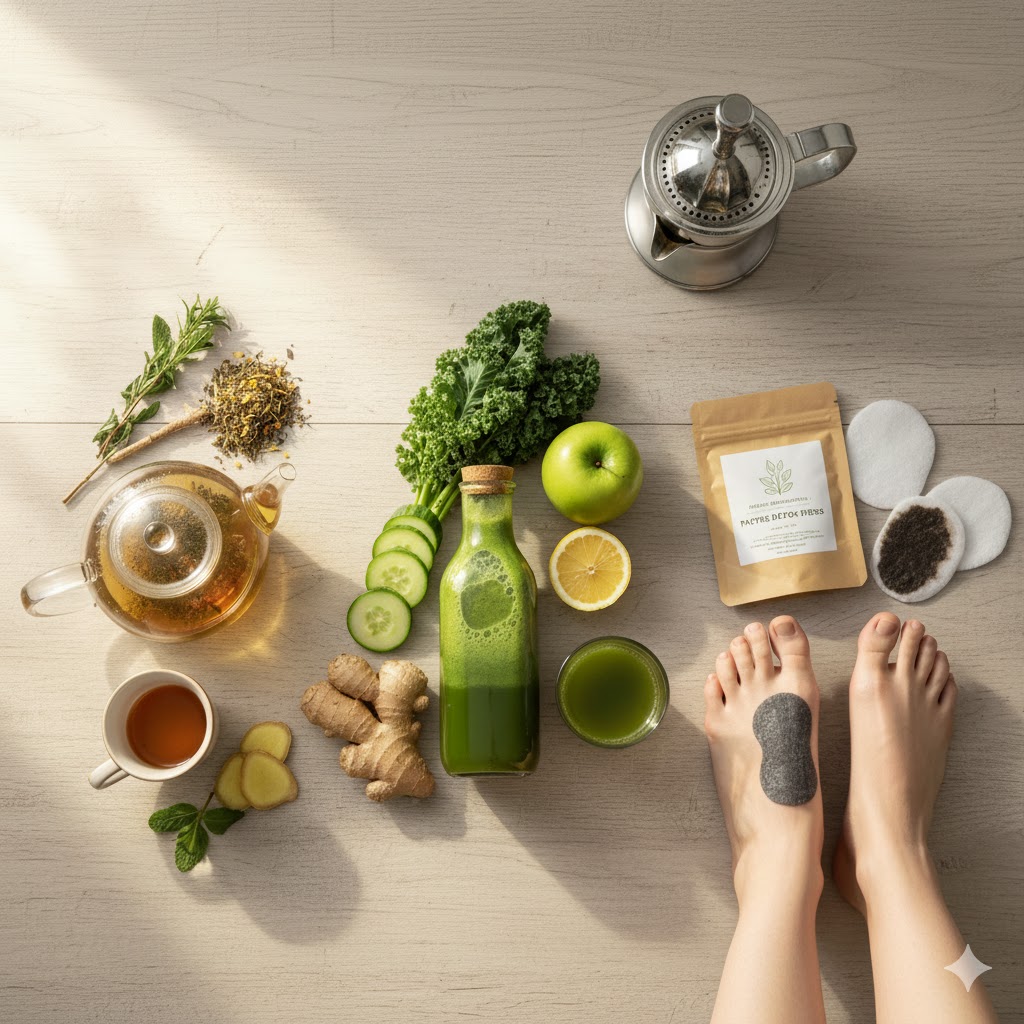 Tisane, jus ou patchs : comment choisir votre méthode de détox ?