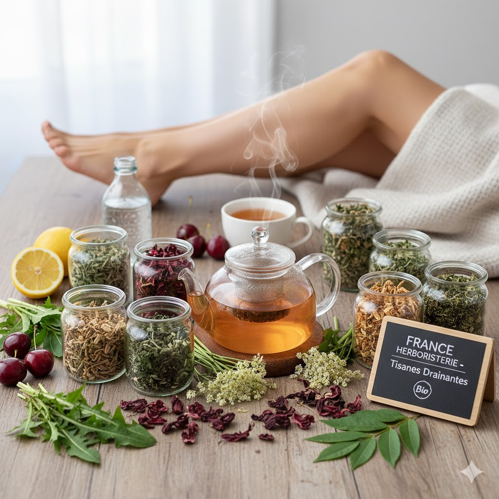 tisanes drainantes